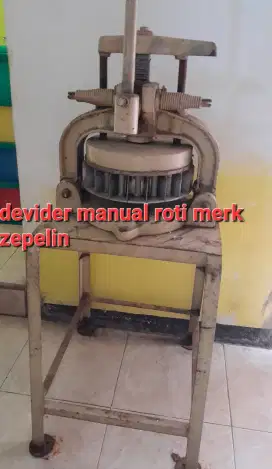 Jual cepat devider roti  manual merk zeppelin