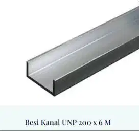 Besi kanal UNP untuk kebutuhan kontruksi dll