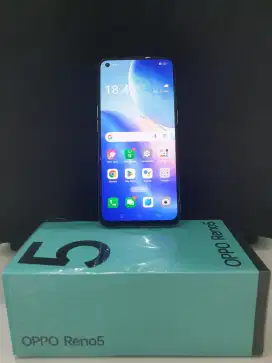Oppo Reno 5 8/128 mulus lengkap