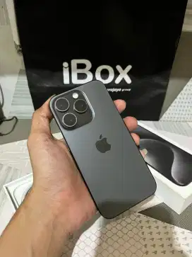 Jual iPhone 15 pro 128 GB, bh 100% Cycle 54 kali cas