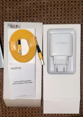 CHARGER REALME 65W SUPER DART POWER ADAPTER WITH CABLE