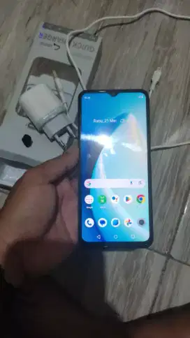 Realme C35 Ram 4+1/64 Hp dan charger