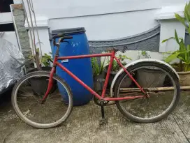Sepeda jadul frame rata air