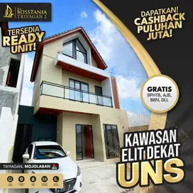 Rumah Skandinavian Dekat Exit Tol Karanganyar, Lokasi Premium