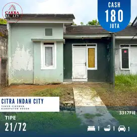 Rumah murah siap renovasi di citra indah city