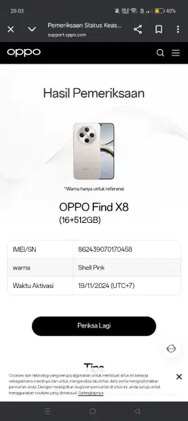 OPPO FIND X8 16/512 FULSET LIKE NEW