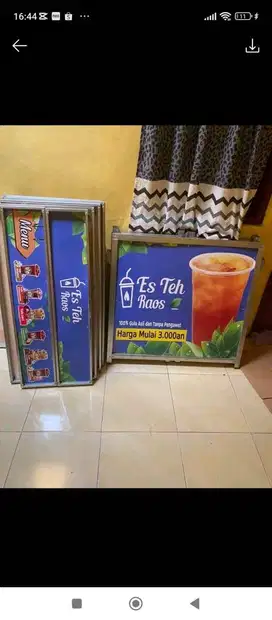 Lapak mini bahan almunium