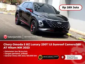 [ LOW KM ] Chery Omoda 5 RZ Luxury 230T 1.5 Sunroof Camera360 AT Hitam