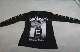 Baju Pakaian Kaos Lengan Panjang Long Sleeve Band Satyricon