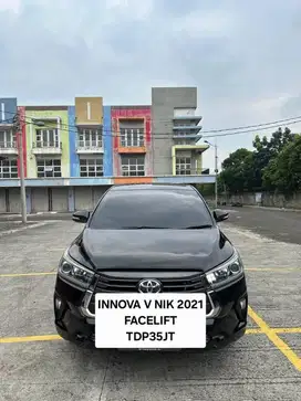 Toyota Innova  V 2021 tdp35 facelift 2022 kijang 2020 hitam