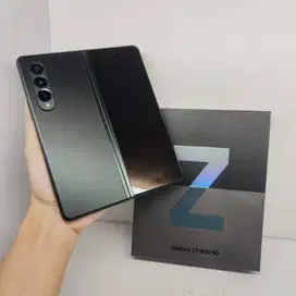 Samsung Z Fold 3 12/256GB Phantom Green Fullset No Minus No Kendala
