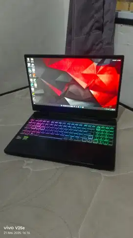 Nitro Ryzen 7 6600H RTX3060  RAM 16 GB DDR5 MULUS LIKENEW