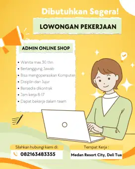 ADMIN TOKO ONLINE