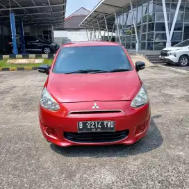 Mitsubishi mirage merah MT 1.2 GL 2016