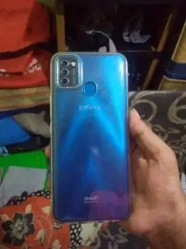Hp Infinix Smart 5 ram 2 32 hp mulus min layar begaris 2helai hp norma