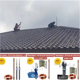 Pasang penangkal petir salatiga hubungi kami