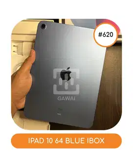#620 Ipad 10 Blue 64 Ibox WIFI Garansi 09 October 2025