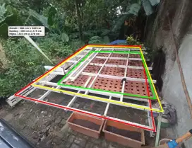 DIJUAL BAHAN KANOPI EX COPOTAN