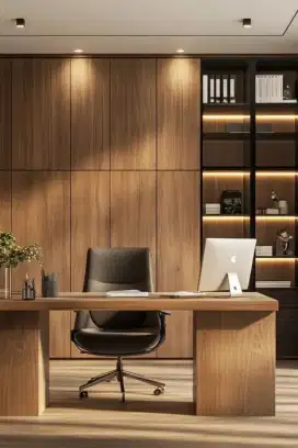 Partisi dinding mebel custom interior kitchen set