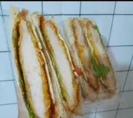 Sandwich Katsu Bulgogi Telor