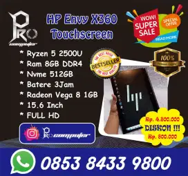 HP Envy X360 2in1 Touchscreen Gaming Render Prokomputer