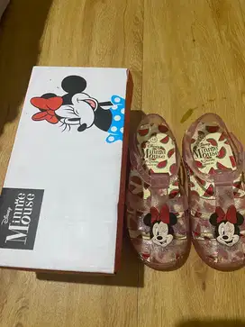 Sepatu jelly mini mouse