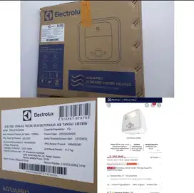 Water heater merk Electrolux