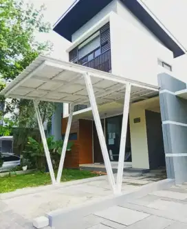 Kanopi baja ringan atap alderon double