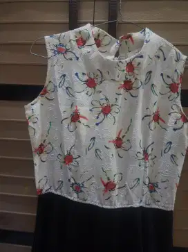 Preloved midi dress dan baju atasan wanita