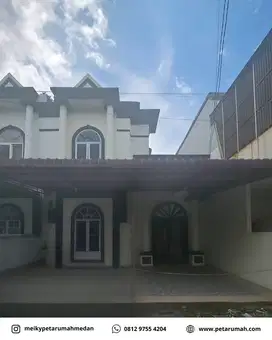 Rumah Lebar 8 x 14m 2 Lantai Komplek Setiabudi Flamboyan Medan