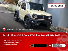 [ LOW KM 28RB ] Suzuki Jimny 1.5 3 Door AT Coklat Metalik 2020/2021