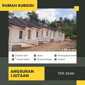 Rumah subsidi angsuran ringan siap huni