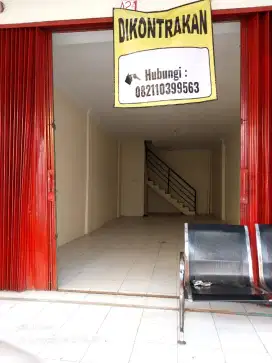 Disewakan cepat ruko dengan lingkungan ramai