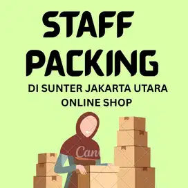 LOKER STAFF PACKING WANITA / PACKER ONLINE SHOP AREA SUNTER