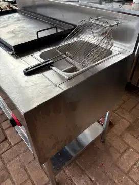 Stove teppanyaki + deepfryer