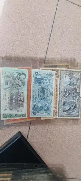 Jual uang kertas seri wayang