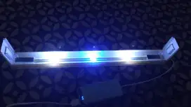 Lampu aquarium murah hpl putih biru
