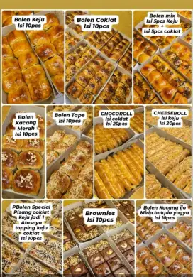 Aneka Bolen Dan Brownies Homemade