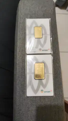 LM Antam 10 Gram dan 5 Gram