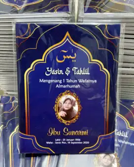 Buku yasin softcover custom