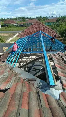 Tukang atap bocor tukang talang air tukang cat rumah renovasi