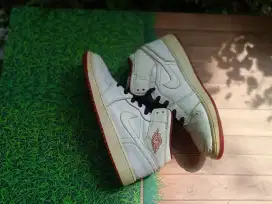 Nike Air Jordan Mid Fullwhite •Preloved,Second,Thrift•