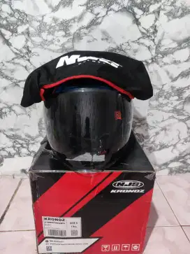Helm NJS kronoz CYBERTROOPS glossy ukuran S