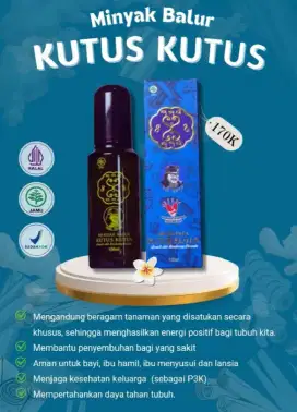 Minyak Balur Sanga Sanga (Kutus Kutus)