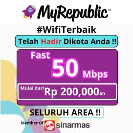 Promo Wifi MyRepublic Cepat & Hemat