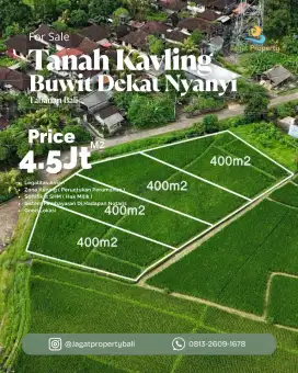 Tanah Kavling Strategis — Dekat LUNA Beach club