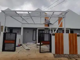 Kanopi Frame Baja ringan Atap Upvc