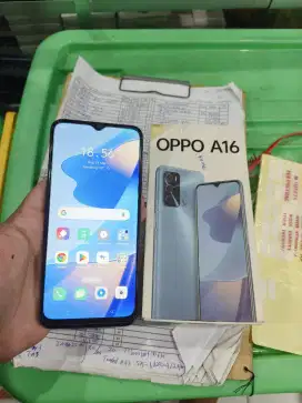 Di Jual Hp Oppo A16 Fullset, Ram 3/32 Gb