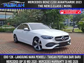 Odo=12k Bunga=4,5% PAJAK=1tahun Warranty ON Mercedes Benz C200 2023