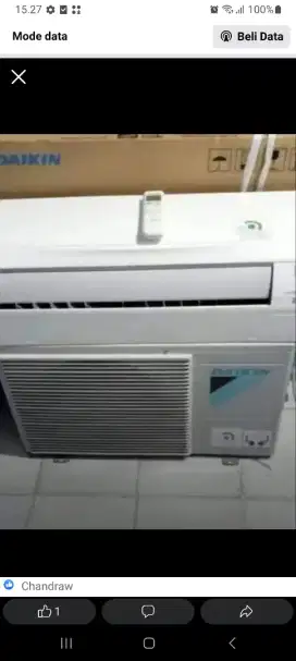 Ac daikin 1pk tailand original.